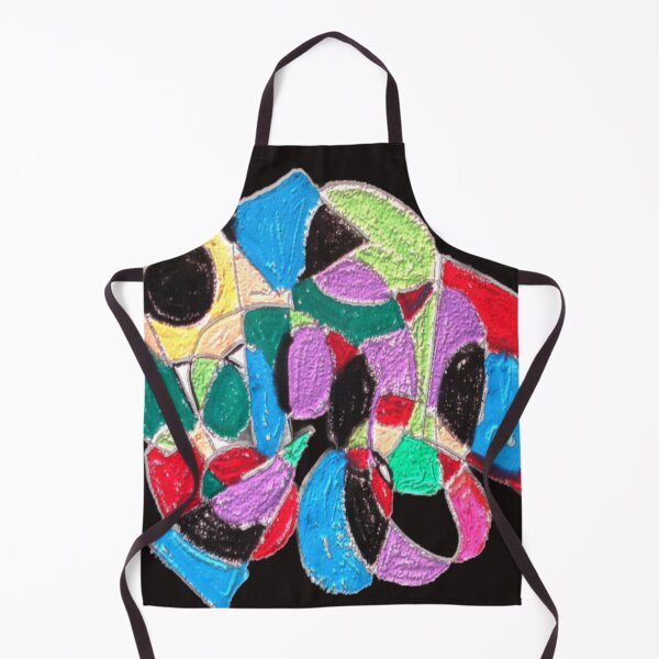 Item preview, Abstract Collision HSL Alpha colorful geometric abstract design designed and sold by SmashingDeals.