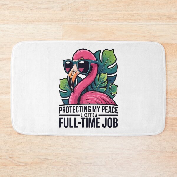 Item preview, Flamingo Protecting My Peace Like Its a Full Time Job Exotic Bird Lover Gift designed and sold by Max Store.