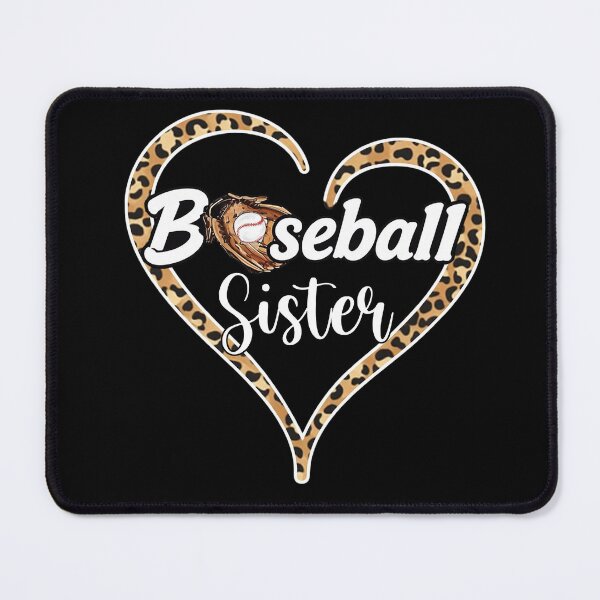 Item preview, Leopard Baseball Sister Heart Design designed and sold by KIROSALS.