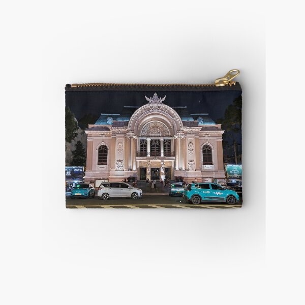 Item preview, Saigon Opera House at Night - Ho Chi Minh City Lights | Vietnam French Colonial Art designed and sold by Ross.A.Campbell.