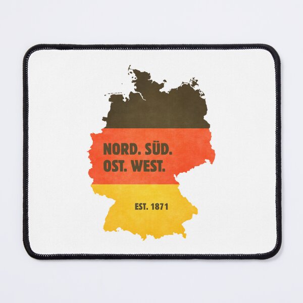 Item preview, Germany Map Flag Nord Sud Ost West Vintage Est 1871 designed and sold by AVNGR-Design.