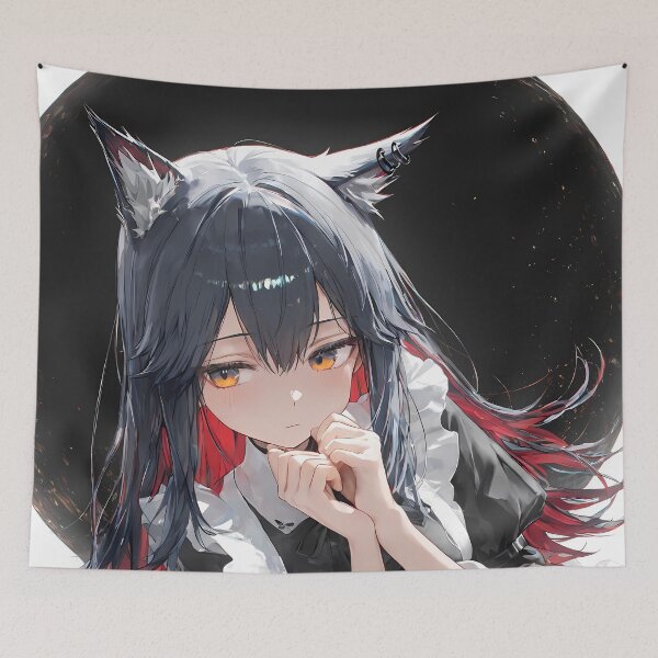 Item preview, Texas Arknights Prelude Dawn Elegant Maid Wolf Girl designed and sold by PMartistStudio.