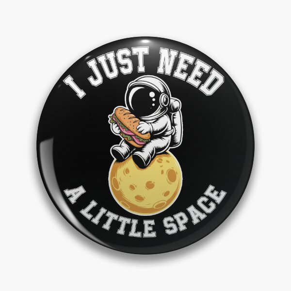 Item preview, Retro Astronaut Floating In Space Graphic designed and sold by QuiteOrbit.