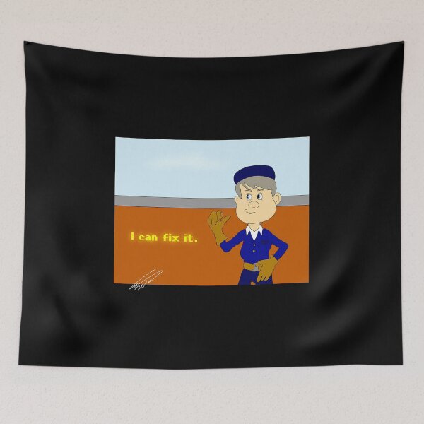 Item preview, I Can Fix It - Blue Collar designed and sold by J-Mindful.