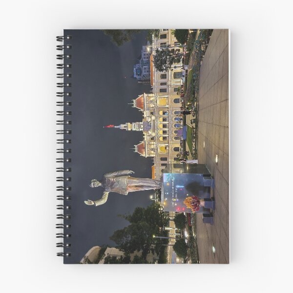 Item preview, Ho Chi Minh Statue at Night - Nguyen Hue Walking Street | Saigon City, Vietnam Lights Art designed and sold by Ross.A.Campbell.