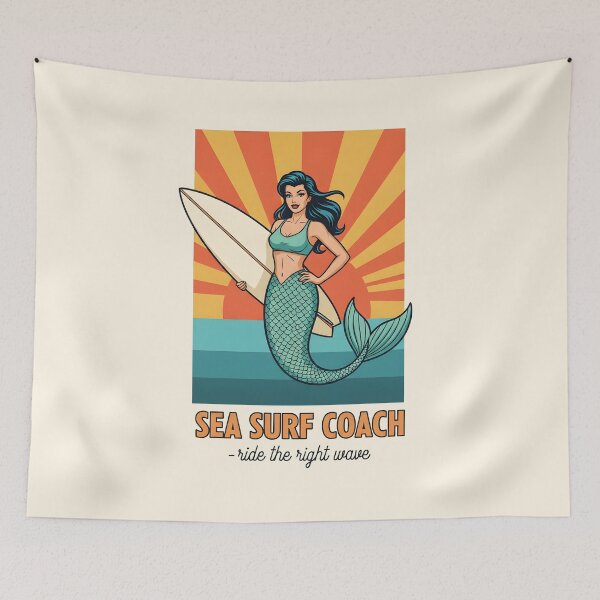 Item preview, Sea Surf Coach – Ride the Right Wave designed and sold by Sea Gem.