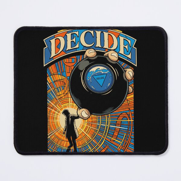 Item preview, Retro Decide Magic Fortune Ball Surreal Portal Art designed and sold by Brilleking.