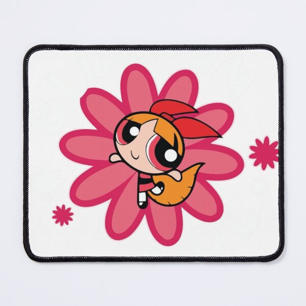 Item preview, Blossom Girl Power Cartoon Aesthetic Sticker | Cute Retro Anime Flower Design designed and sold by Pinpondesigns.