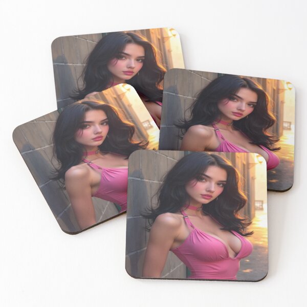 Item preview, Pretty in Pink | Pretty Girl Portrait designed and sold by KasaHunterHarem.