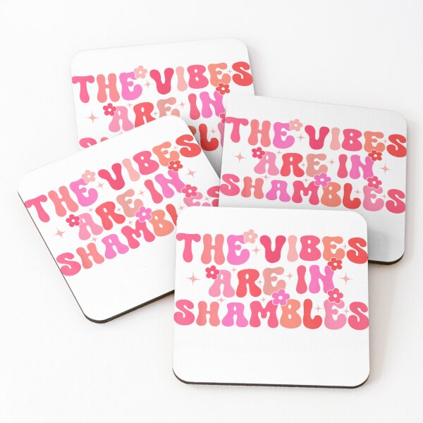 Item preview, Groovy The Vibes Are In Shambles Funny stress Overthinking T-Shirt designed and sold by RKdrawings.