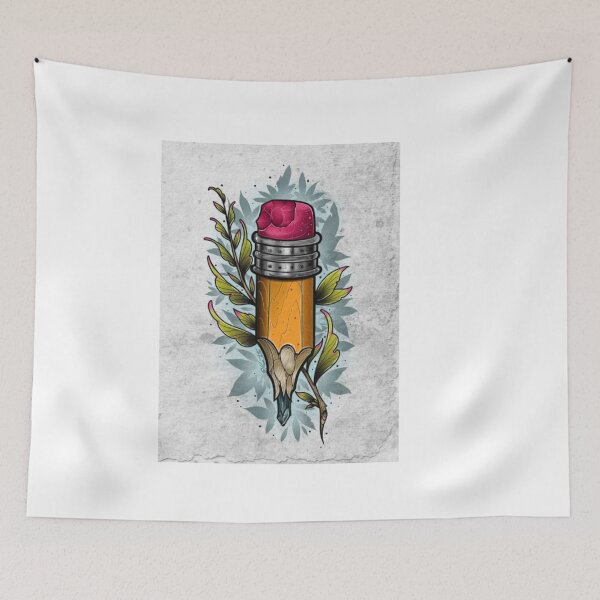 Item preview, Traditional Tattoo Style Pencil - Creative Art designed and sold by AnyeloDesign.