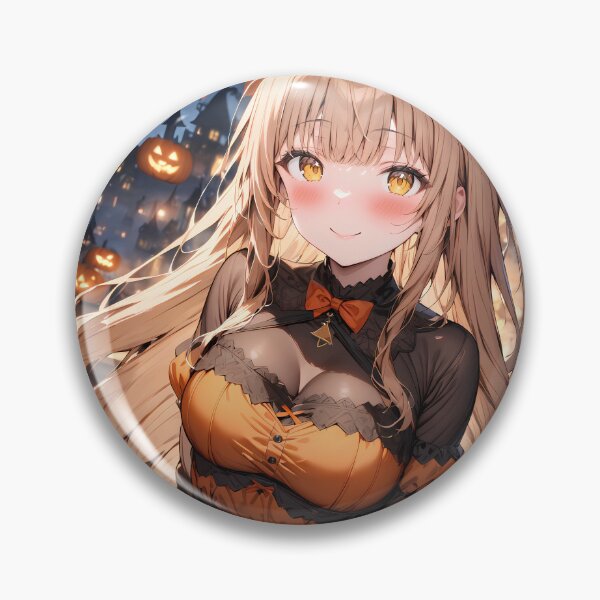 Item preview, Mahiru Shiina Angel Next Door Halloween Pumpkin Smile designed and sold by PMartistStudio.