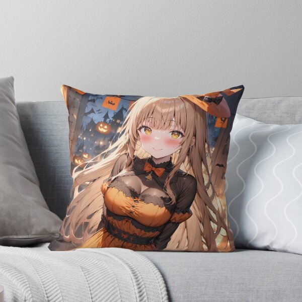 Item preview, Mahiru Shiina Angel Next Door Halloween Pumpkin Smile designed and sold by PMartistStudio.