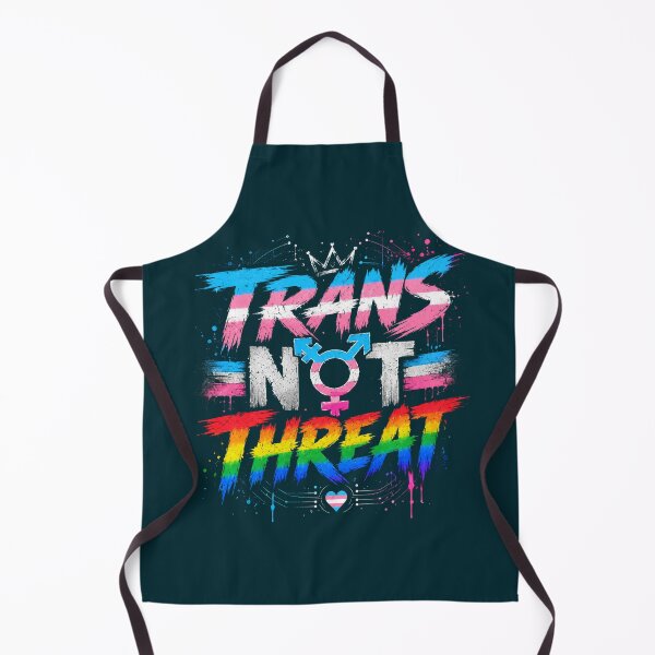 Item preview, TRANS NOT THREAT designed and sold by HorrorInkStudio.