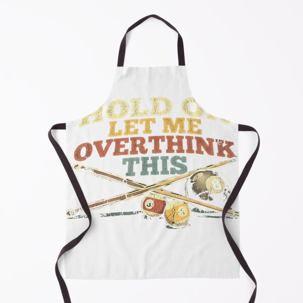Item preview, Hold On Let Me Overthink This Funny Billiards Pool Retro T-Shirt designed and sold by RKdrawings.