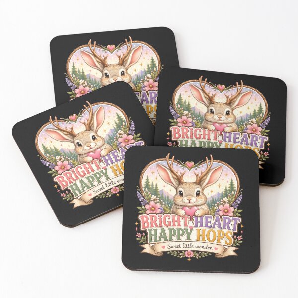 Item preview, Bright Heart Happy Hops Jackalope Sweet Little Wonder designed and sold by HappyStimsCo.