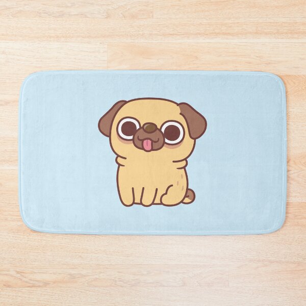 Item preview, Cute Seated Fawn Pug  designed and sold by rustydoodle.