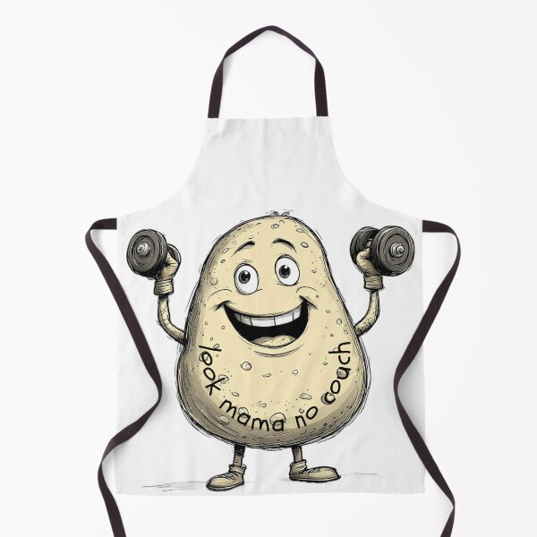 Item preview, Look Mama No Coach - Funny Weightlifting Couch Potato Gym Art designed and sold by dcohea.