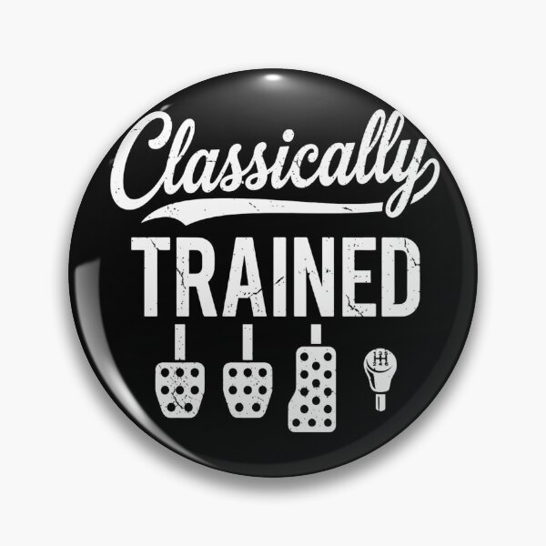 Item preview, Classically Trained Manual Transmission Car Driver Vintage Style designed and sold by haitrieuic96.