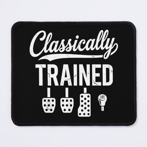 Item preview, Classically Trained Manual Transmission Car Driver Vintage Style designed and sold by haitrieuic96.