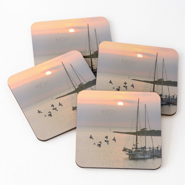 Item preview, Harbor Waterfront ~ Misty Twilight designed and sold by SummerJade.