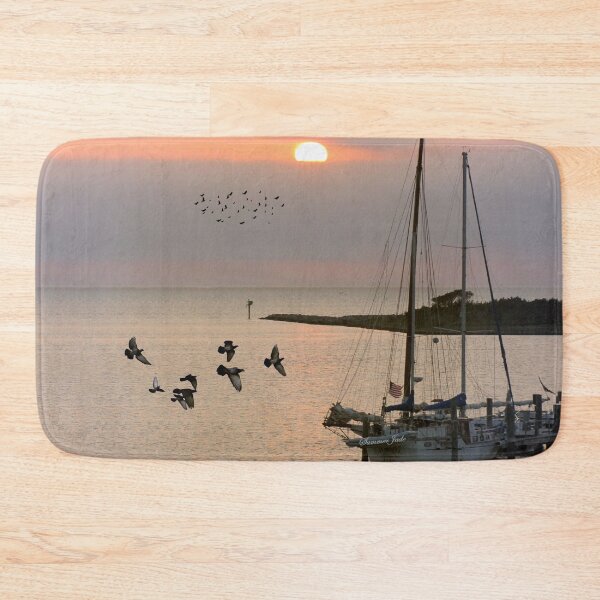 Item preview, Harbor Waterfront ~ Misty Twilight designed and sold by SummerJade.