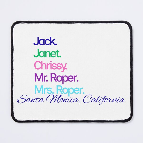 Item preview, Three's Company Character Lineup designed and sold by All I Need Designs.