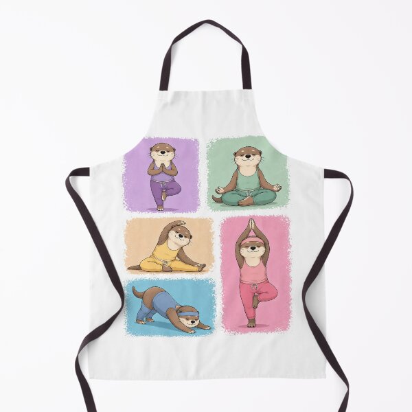 Item preview, Otter Yoga Funny Otter love different Yoga Positions designed and sold by QuiteOrbit.