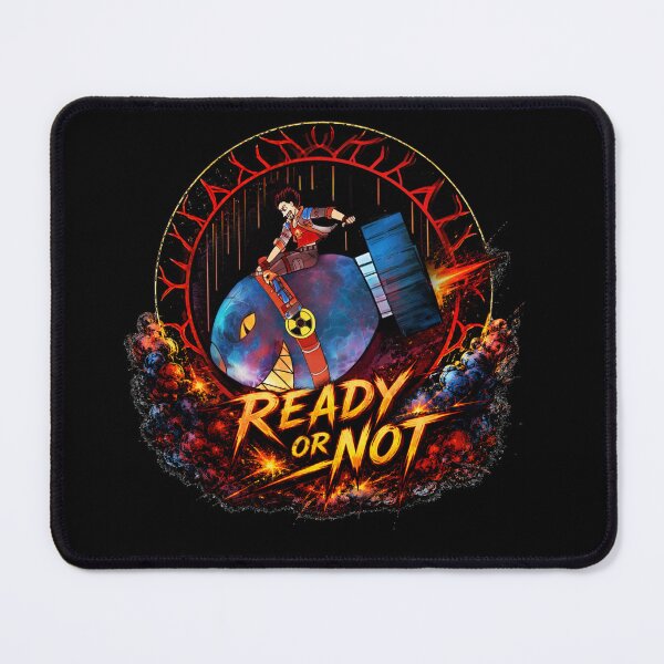 Item preview, Ready Or Not Cyberpunk Anime Explosion T Shirt Design designed and sold by madmattx.