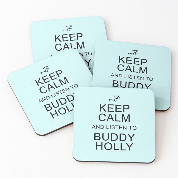Item preview, Keep Calm and Listen To Buddy Holly designed and sold by Normbot2000.