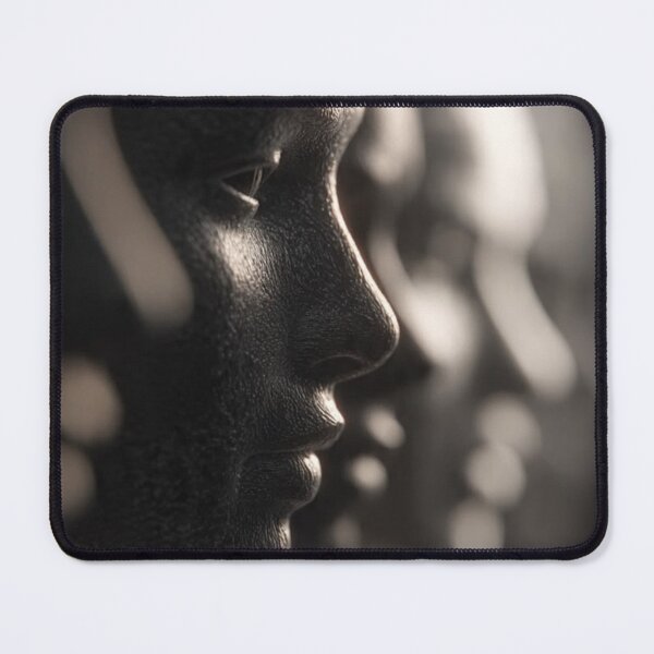 Item preview, Abstract Human Sculpture Portrait designed and sold by Silence has weight.