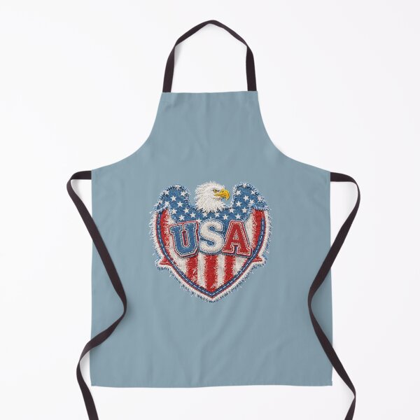 Item preview, USA flag eagle faux patchwork Vintage Patriotic American flag 4th of July 250 years Independence Day designed and sold by JDVNart.