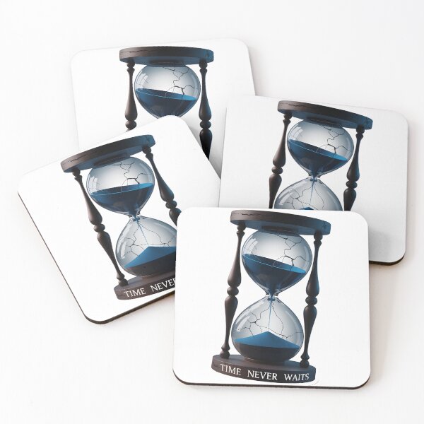Item preview, Time Never Waits Cosmic Hourglass designed and sold by SurajDesigns.