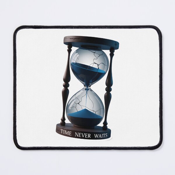 Item preview, Time Never Waits Cosmic Hourglass designed and sold by SurajDesigns.
