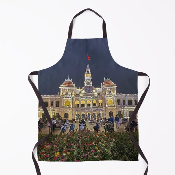 Item preview, Ho Chi Minh City Hall at Night - People's Committee Building | Saigon Cityscape designed and sold by Ross.A.Campbell.