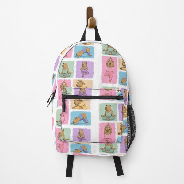 Item preview, Capybara Yoga poses Workout Sport Meditation designed and sold by QuiteOrbit.
