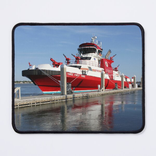 Item preview, The 343 ~ New Fireboat on Route to New York  designed and sold by SummerJade.