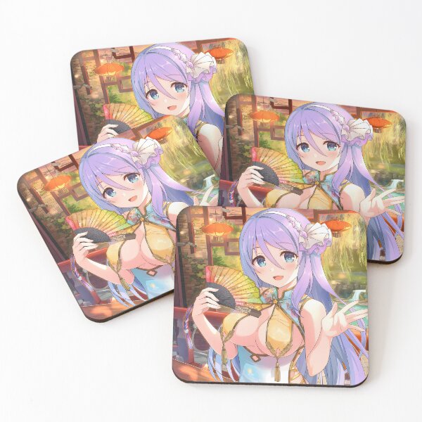 Item preview, Shizuru Princess Connect Lantern Fan Evening Glow designed and sold by riadjamai.
