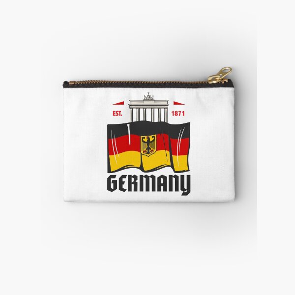 Item preview, Germany Brandenburg Gate Flag Eagle Heritage Est 1871 designed and sold by AVNGR-Design.