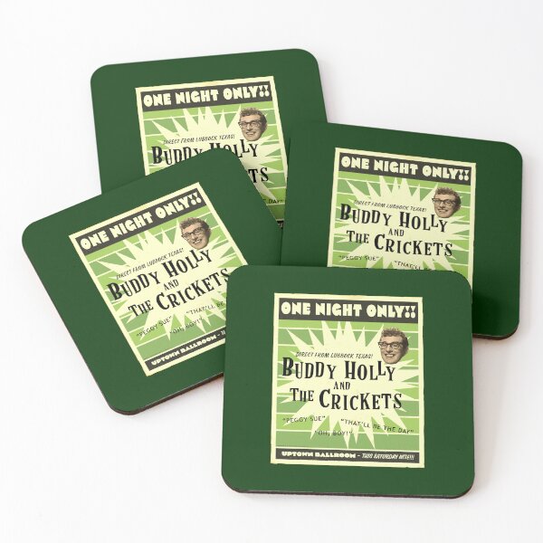 Item preview, Buddy Holly One Night Only Green designed and sold by Normbot2000.