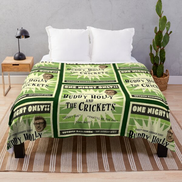 Item preview, Buddy Holly One Night Only Green designed and sold by Normbot2000.