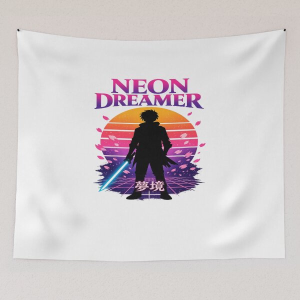 Item preview, Echoes of the Neon Path designed and sold by Dresut.