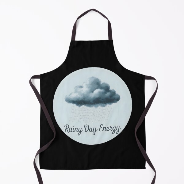 Item preview, Rainy Day Energy Cozy Weather Aesthetic Shirt designed and sold by ImaginedSpace7.
