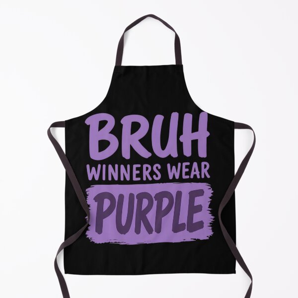 Item preview, Bruh Winners Wear Purple Funny Sarcastic Gen Z Meme designed and sold by haitrieuic96.