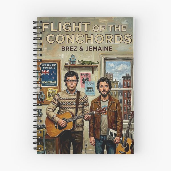 Item preview, Flight of the Conchords: New Zealand's Fourth Most Popular Folk Duo designed and sold by Art's Diner.