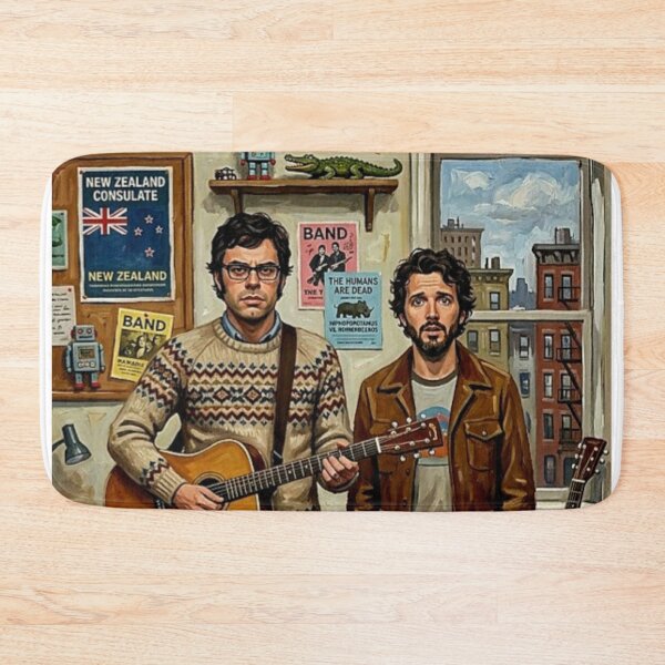Item preview, Flight of the Conchords: New Zealand's Fourth Most Popular Folk Duo designed and sold by Art's Diner.