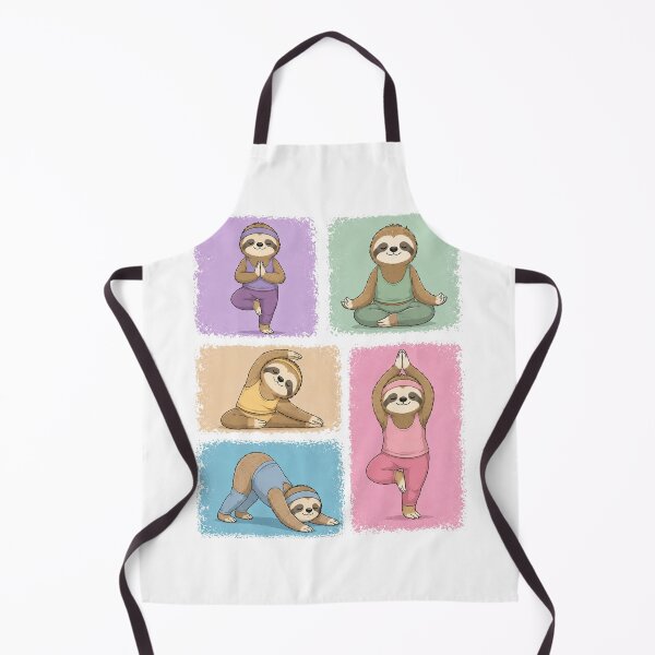 Item preview, Sloth Yoga Funny Sloth love different Yoga Positions designed and sold by QuiteOrbit.