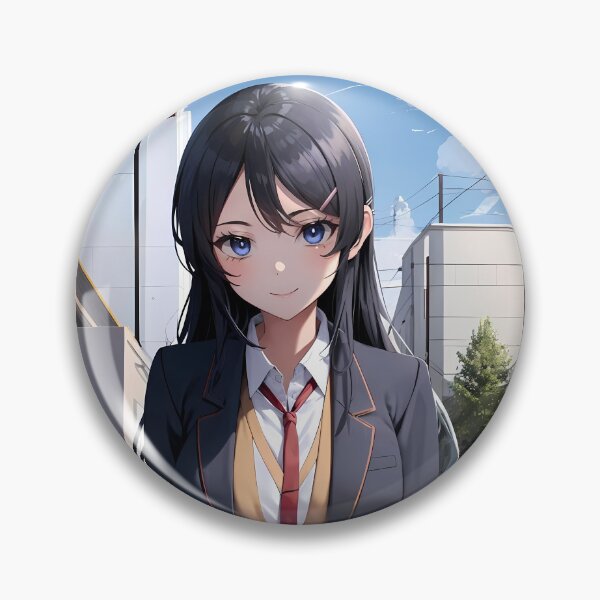 Item preview, Mai Sakurajima Bunny Girl Senpai School Uniform City Calm designed and sold by bystudiolereve.