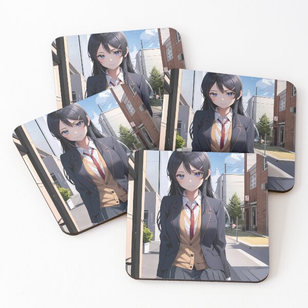 Item preview, Mai Sakurajima Bunny Girl Senpai School Uniform City Calm designed and sold by bystudiolereve.