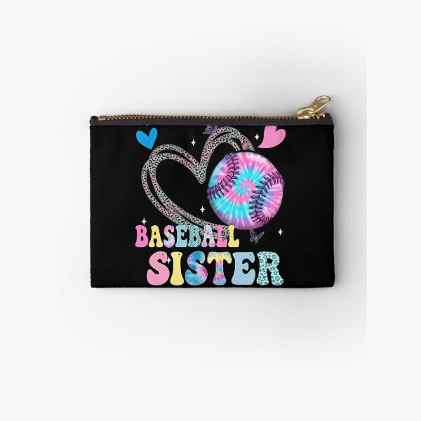 Item preview, Tie Dye Baseball Sister Leopard Heart designed and sold by KIROSALS.